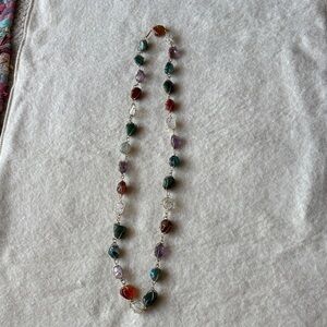 Multicolor Gemstone Necklace